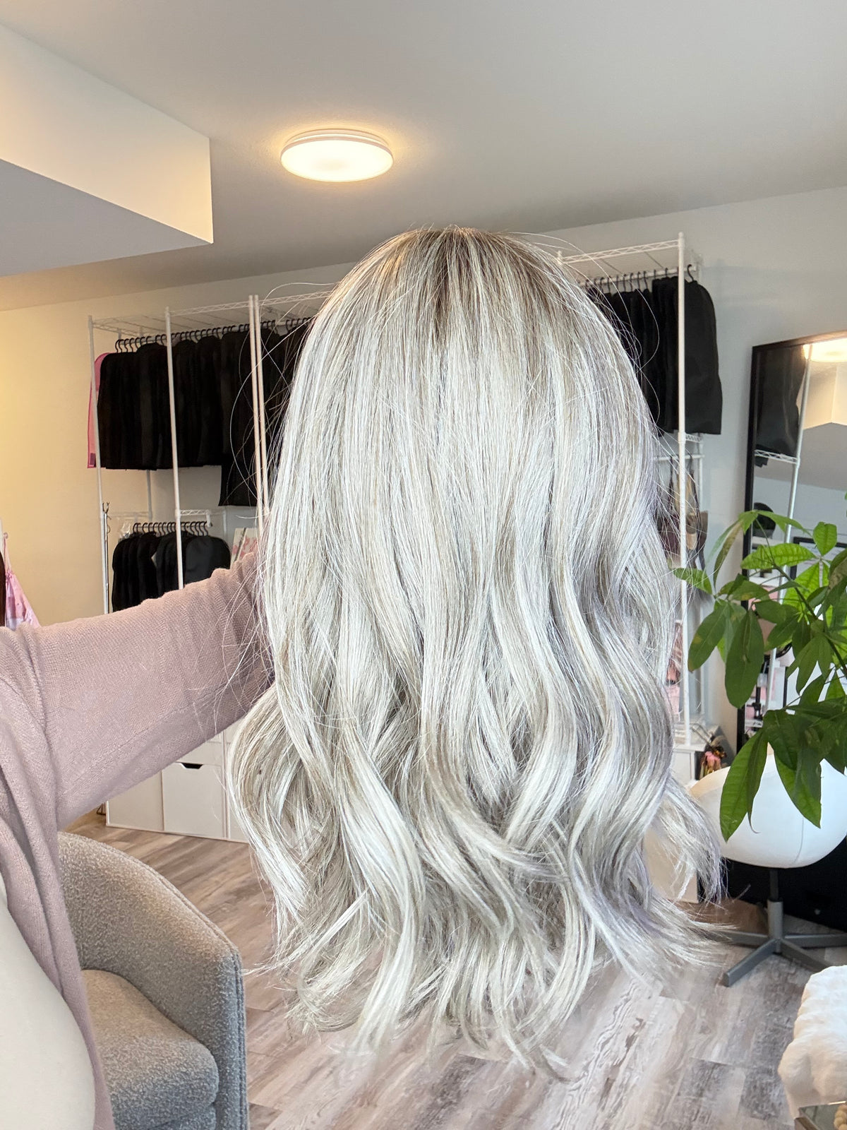 Sylvie Blonde Monofilament Wig | Synthetic Wig Canada