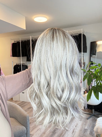 Sylvie Blonde Monofilament Wig | Synthetic Wig Canada