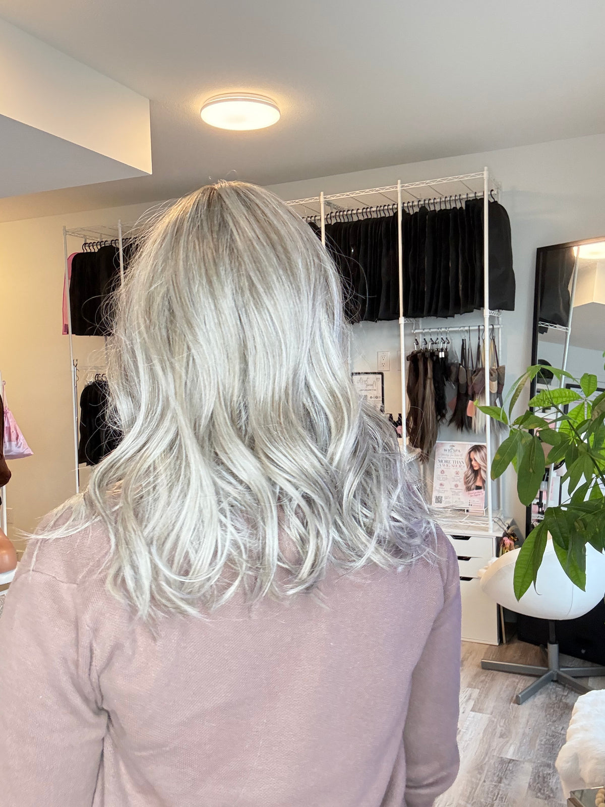 Sylvie Blonde Monofilament Wig | Synthetic Wig Canada