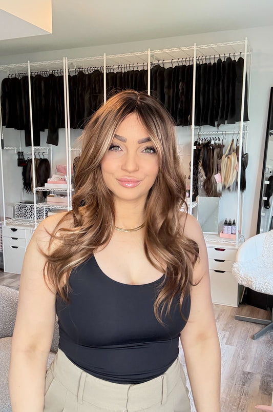 Mia Brunette Wig with Soft Waves | SWLC1261-1BR24