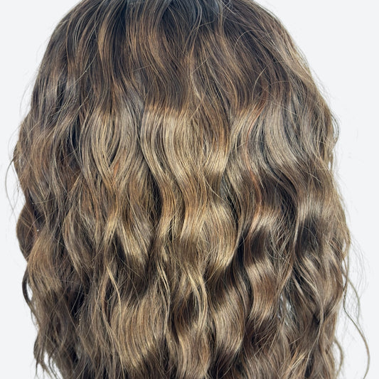 (New Arrival Drop) Brooklyn CK93 – 13x4 Lace Front Wig | 12–16” | Warm Brunette Blend