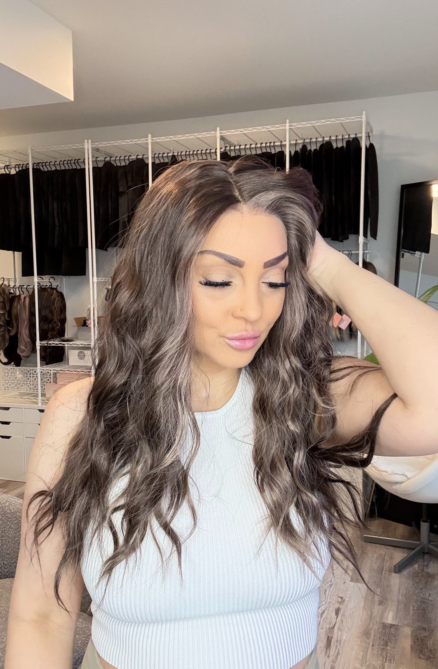 Tootsie | 13×4 Transparent French Lace Wig | 25” | Heat Safe Synthetic