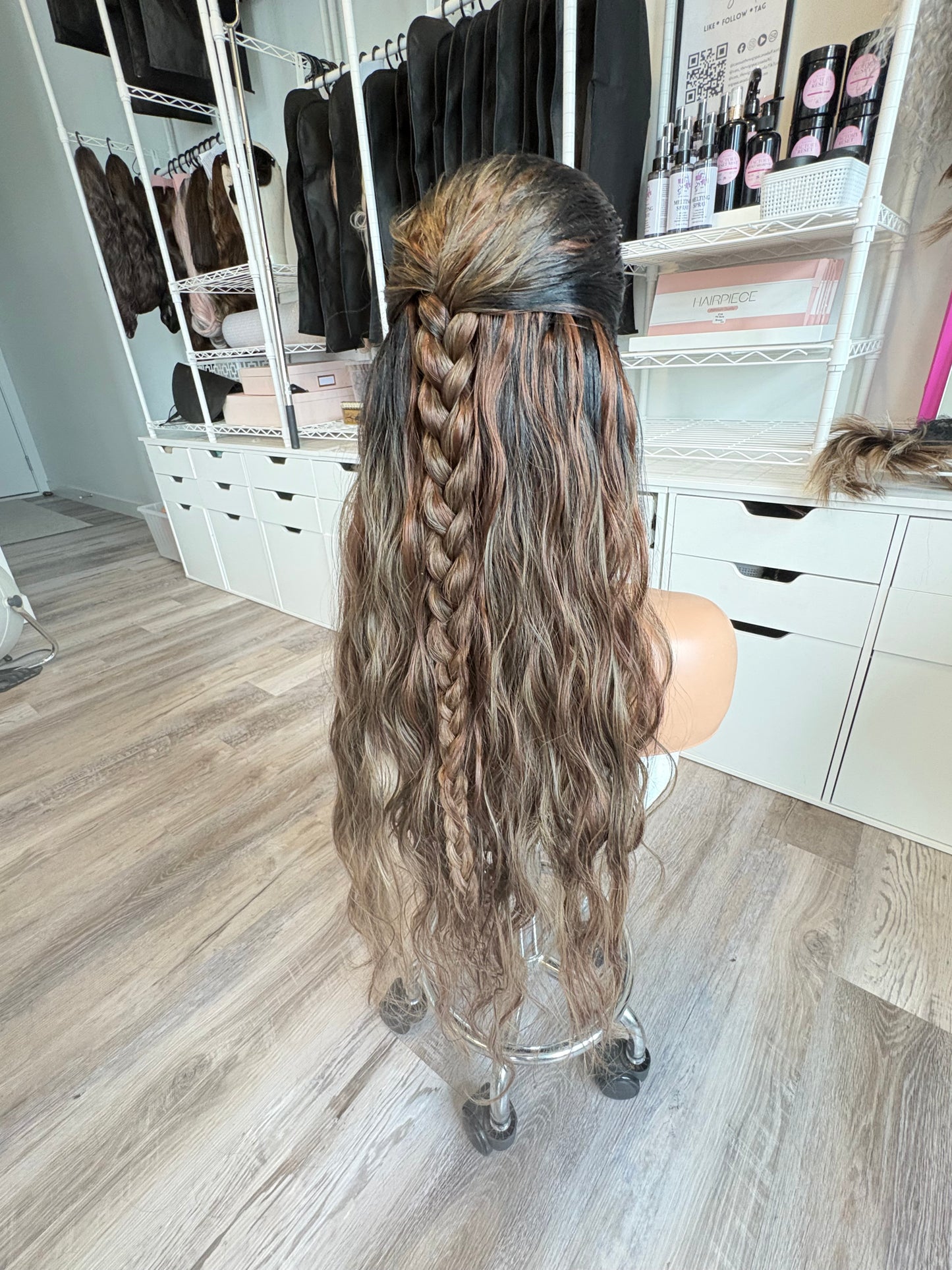 Custom Top Knot Headband Wig | Build Your Dream Wig