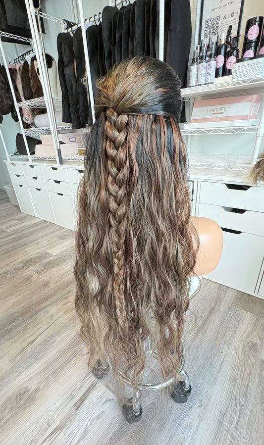Custom Top Knot Headband Wig | Build Your Dream Wig