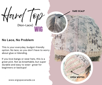 Sage - Non-Lace Wig | 12” | Wavy with Bangs Non-Lace Wig image 6