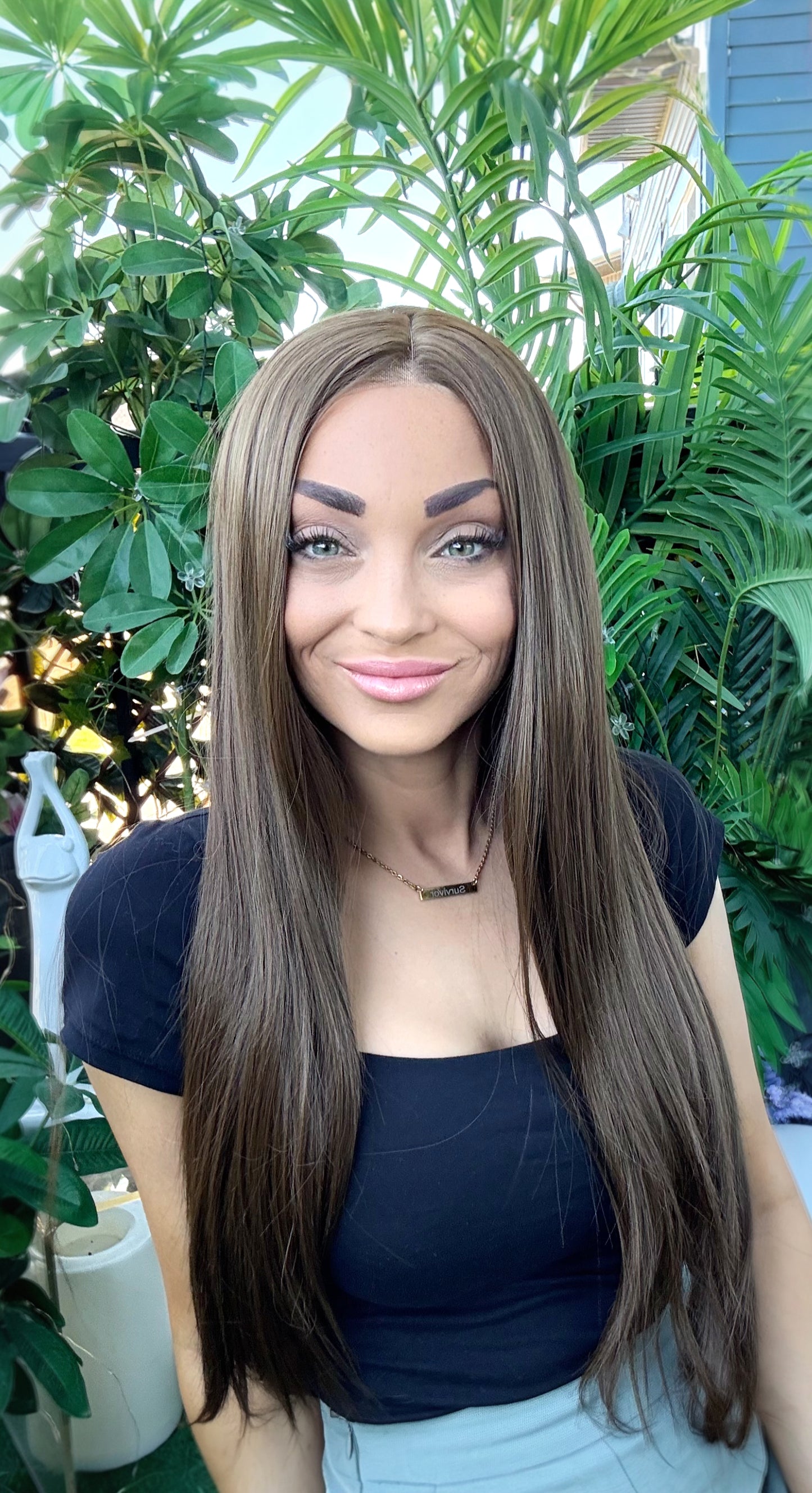 Nora - 13x4 Lace Front Wig | 28-30” | Level 6 Light Brown image 0