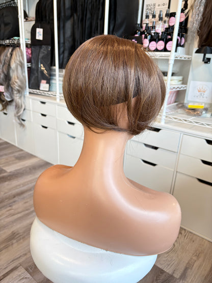 RILEY | 6×6 Monofilament Topper | Heat-Safe | Ready-to-Wear Hair Topper