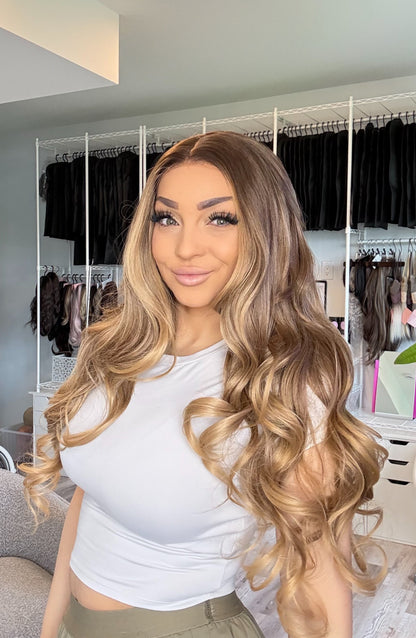 Alex - 13x4 Lace Front Wig | 28 Inches | Dimensional Blonde | Heat-Safe