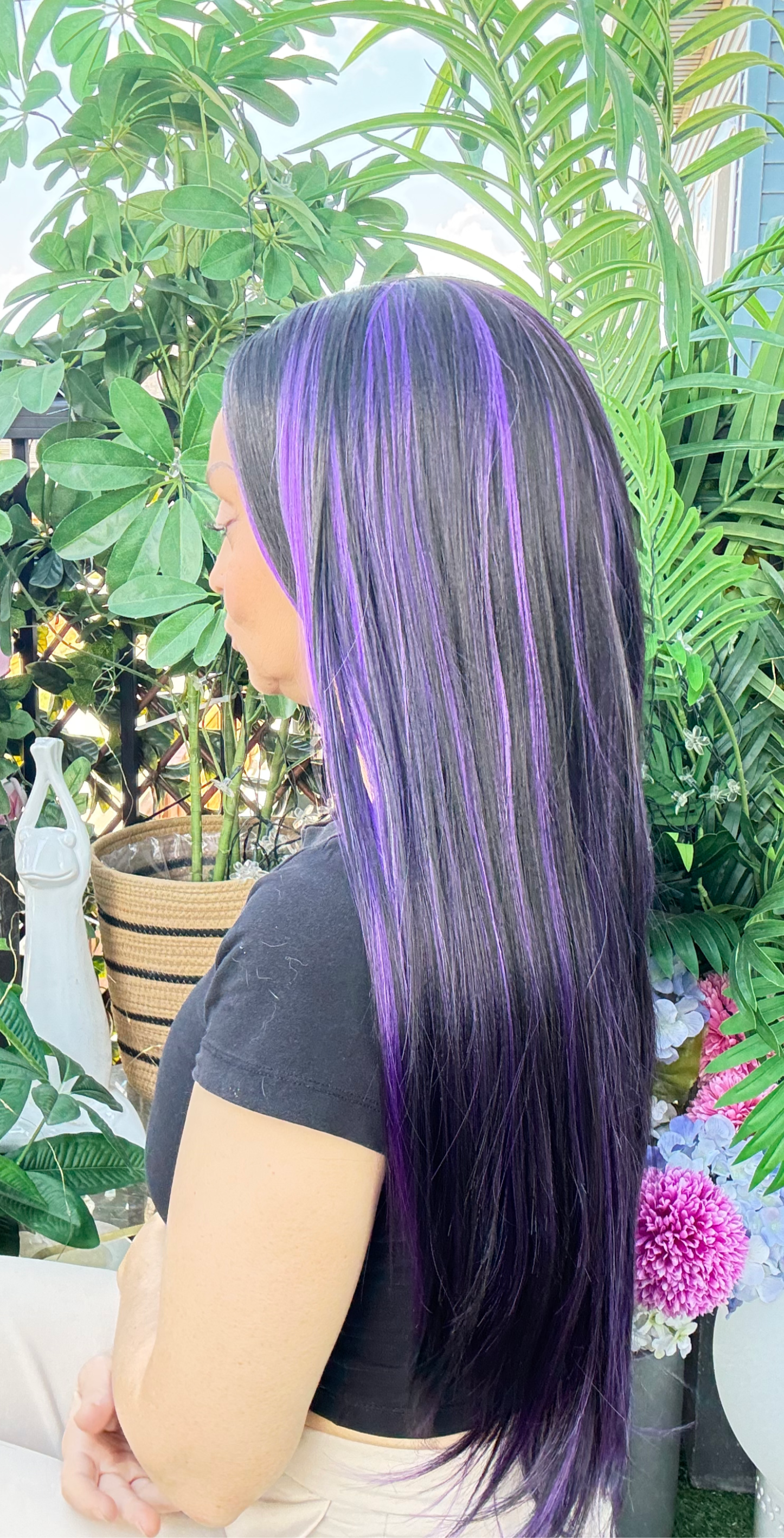 Onyx 13x4 Lace Front Wig image 2