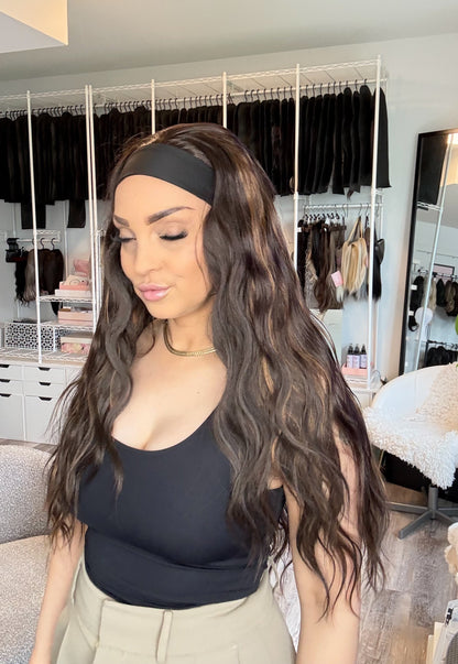 Melanie - Headband Wig | 28” | Heat-Safe Synthetic