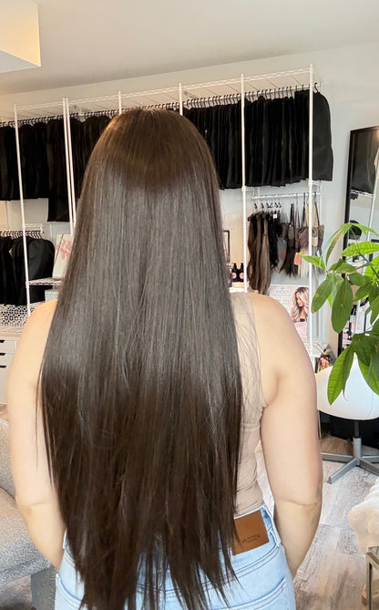 Tabitha 32” Brunette Headband Wig | One of One |Wigs Canada