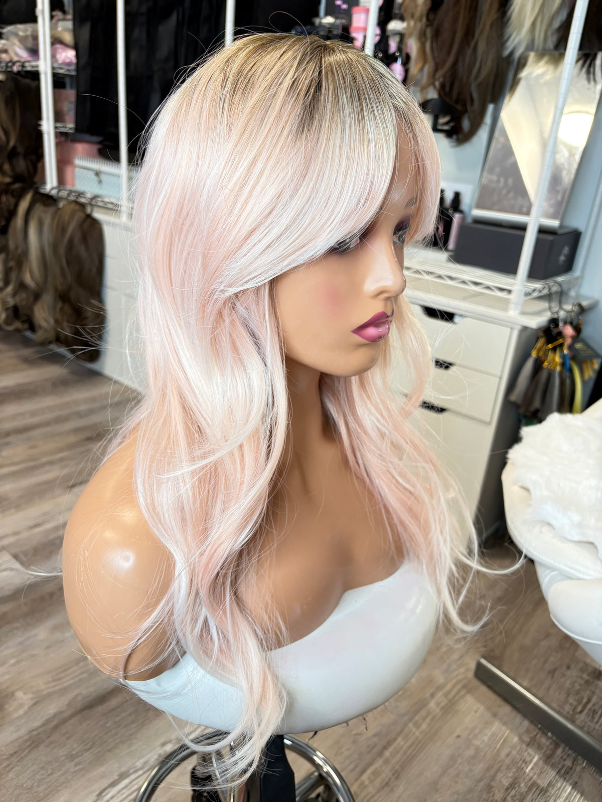 CUPCAKE - Pink/ Peach Everyday Essentials Wig
