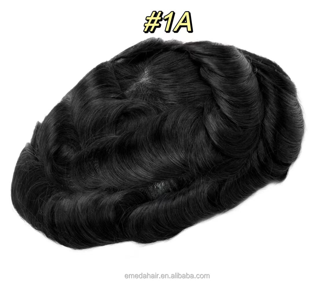 Men’s Q6 Hair System | Durable & Secure Everyday Wear