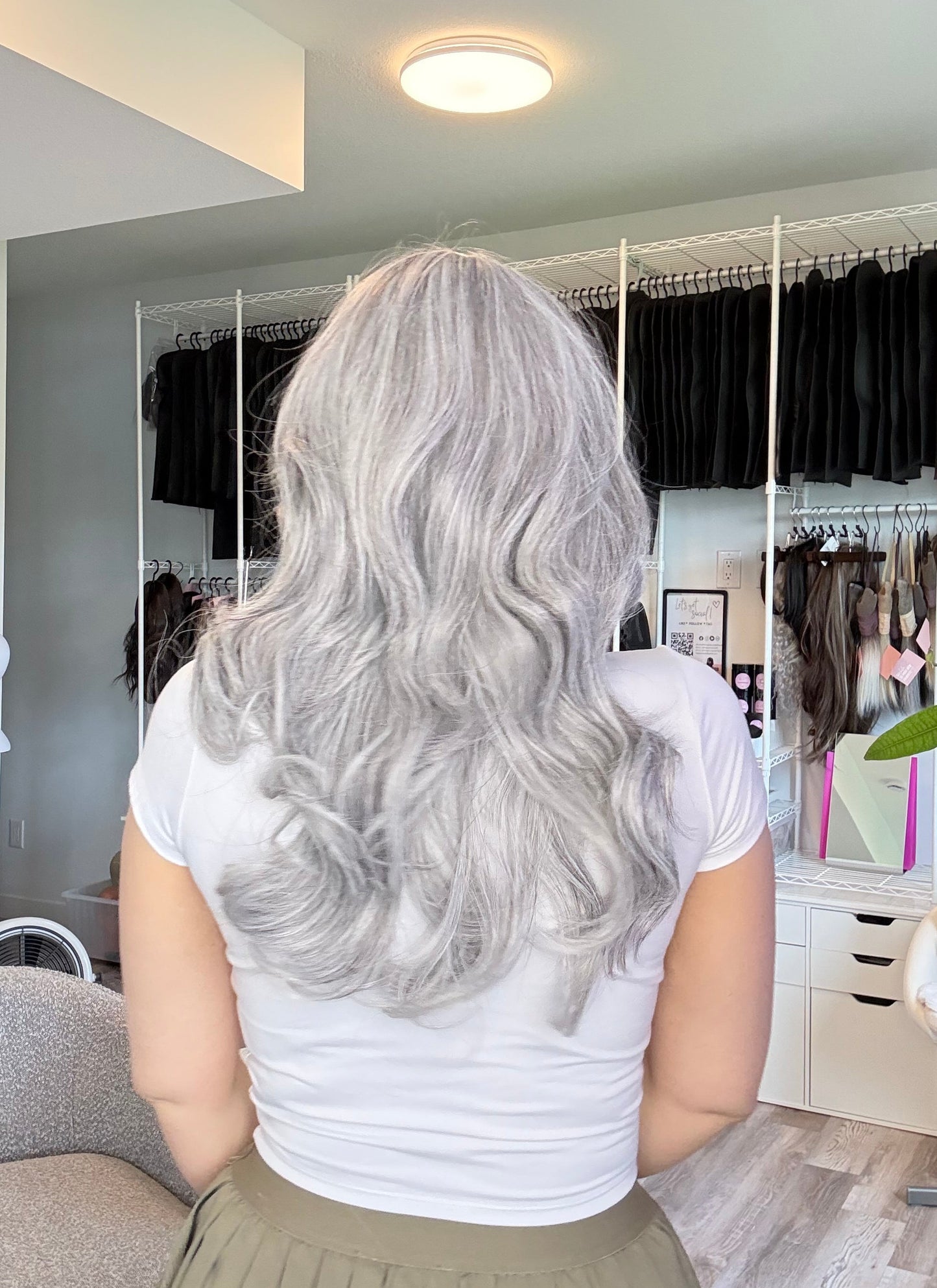 Silver Fox | Non-Lace Wig | Silver Grey | Heat Safe Synthetic