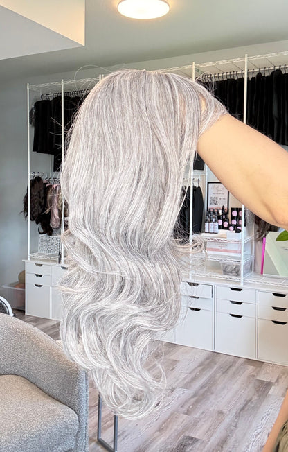 Silver Fox | Non-Lace Wig | Silver Grey | Heat Safe Synthetic