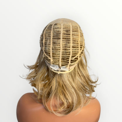 Style 26 – Wig Vault | Embrace by Raquel Welch | Open Wefted | 14” | Dark Blonde with Highlights