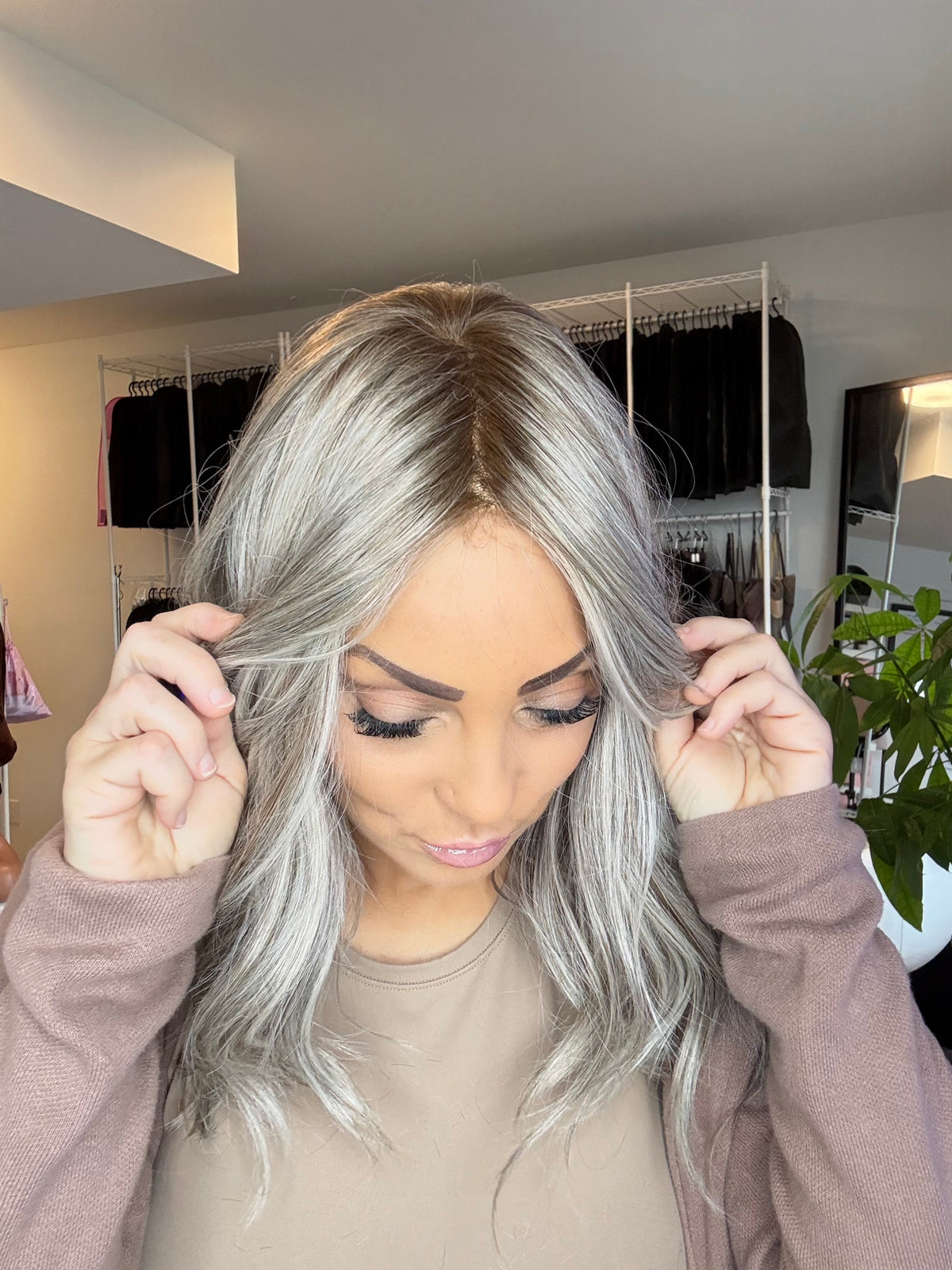 Sylvie Blonde Monofilament Wig | Synthetic Wig Canada
