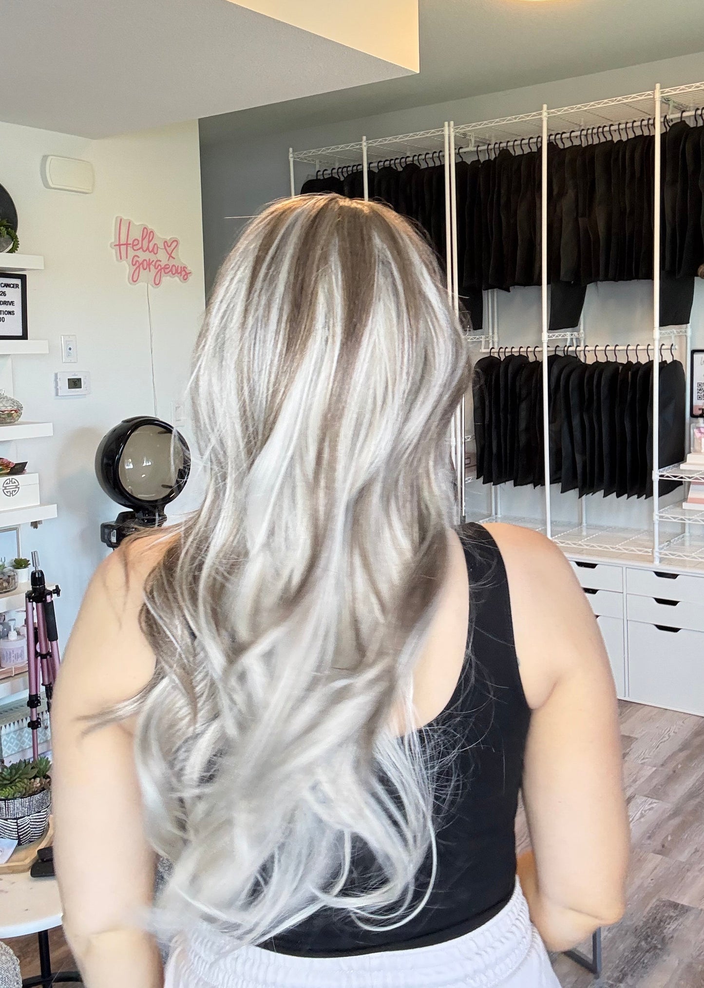 Anastasia - Perruque Lace Front 13x6 | 25” | Blond glacé frontal