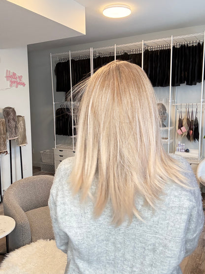 Jessie– 13x6 Lace Front Wig | 18” | Cool Beige Ash Blonde