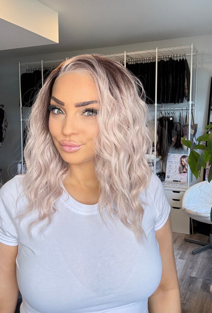 Cloud 9 - IMH-2 | 18” Scandinavian Hairline 13×4 Transparent Lace Front Wig