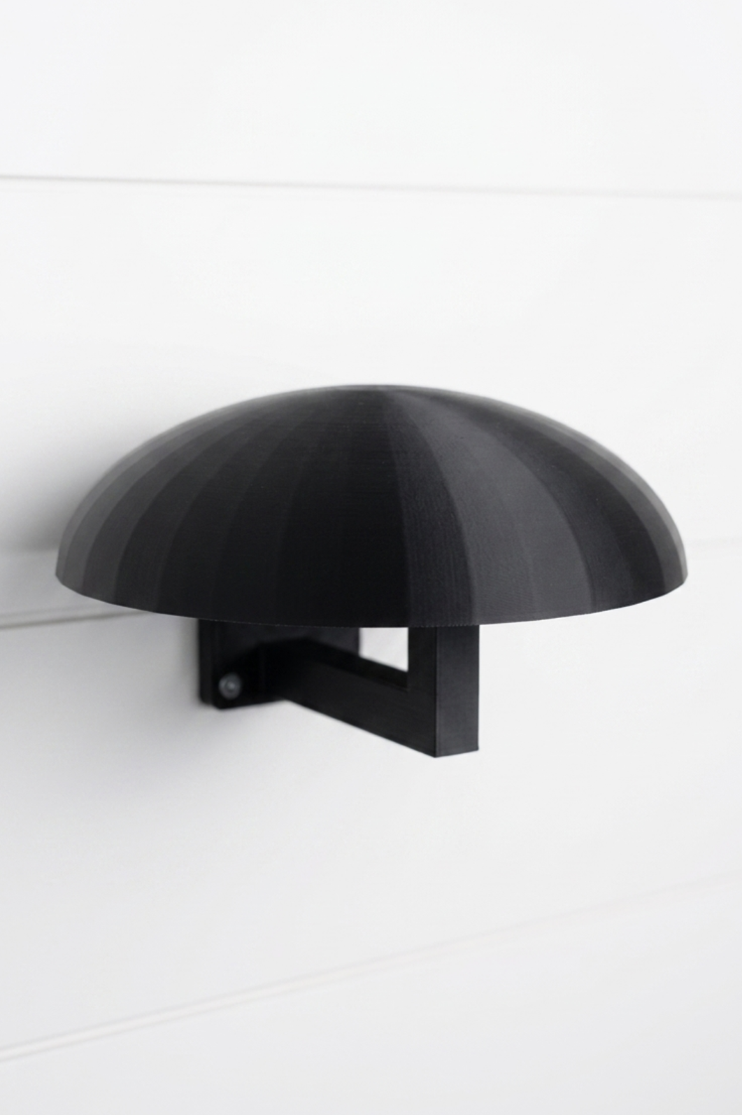 3D Printed Wall-Mounted Wig Stand
