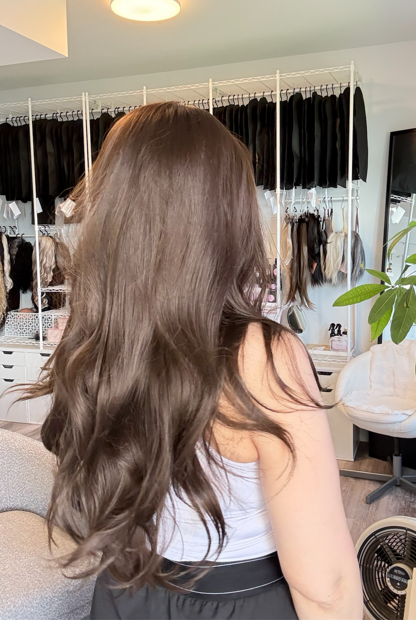 Lily | T-Part Lace Front Wig | 28” | Rich Espresso Brunette