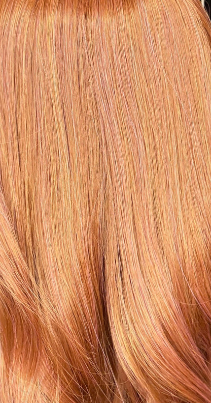 Rose - Monofilament Wig | 26-28” | Ginger Copper Blend | Wigs Canada | Alberta Synthetic Wigs