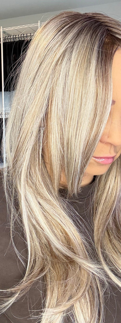 Freya 22” Blonde Monofilament Wig | Wigs Canada