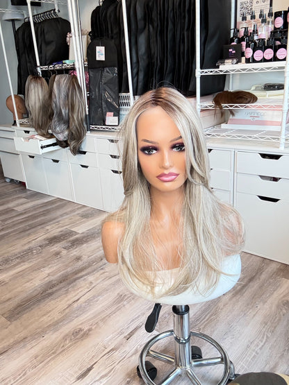 Freya 22” Blonde Monofilament Wig | Wigs Canada
