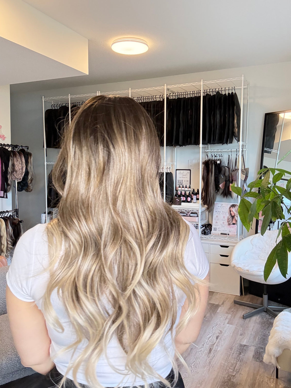 Adelaide- HF-14–01 | Brown Blonde Ombré Lace Front Wig | The Wig Spa Canada
