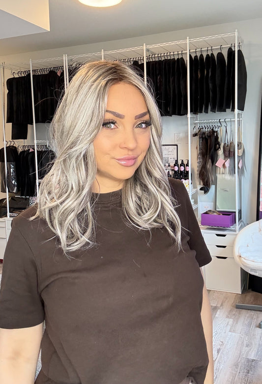 Sylvie Blonde Monofilament Wig | Synthetic Wig Canada
