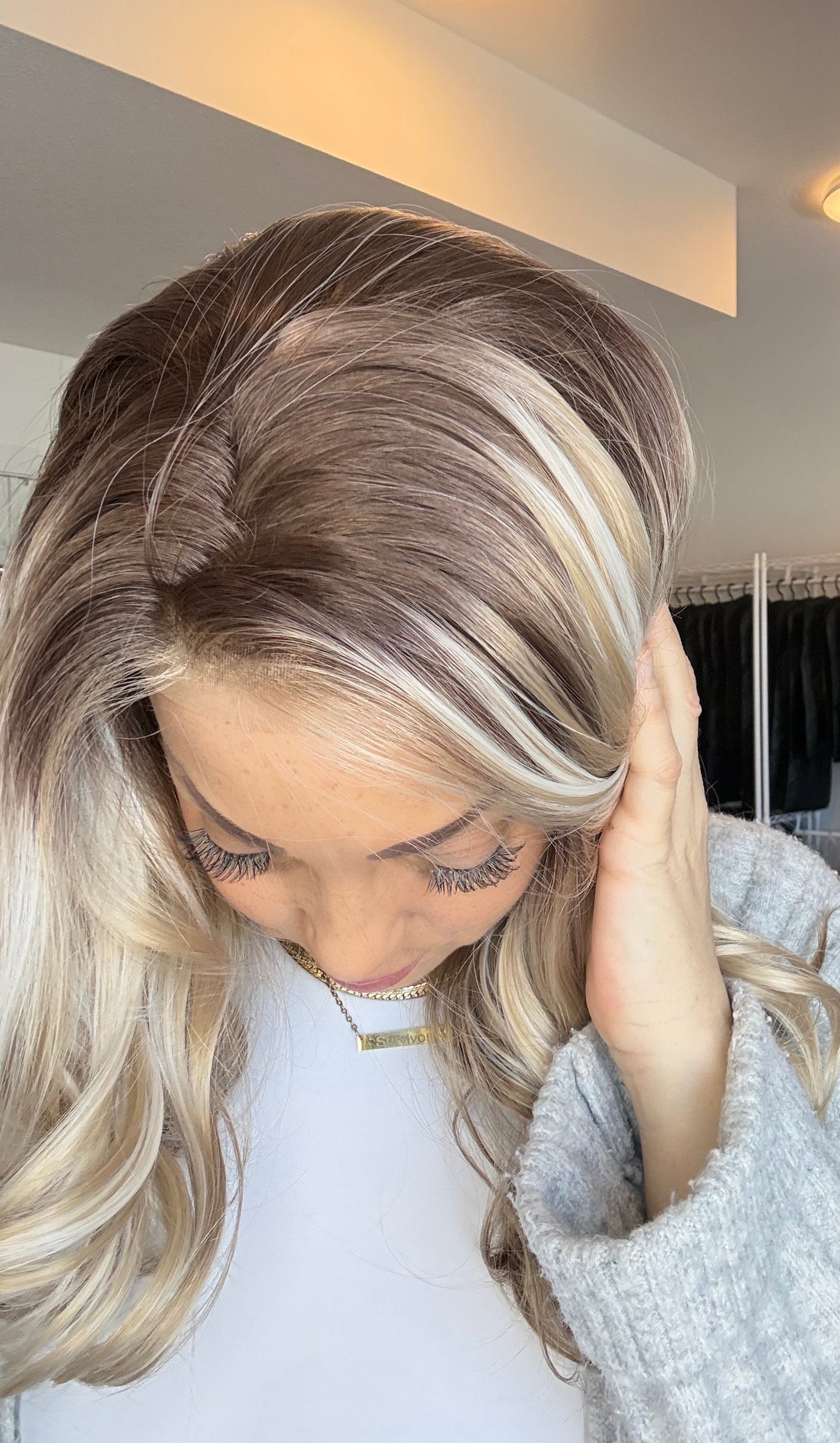 Mercedes Z321 – 13x4 Lace Front Wig | 12–21” | Dimensional Blonde Blend