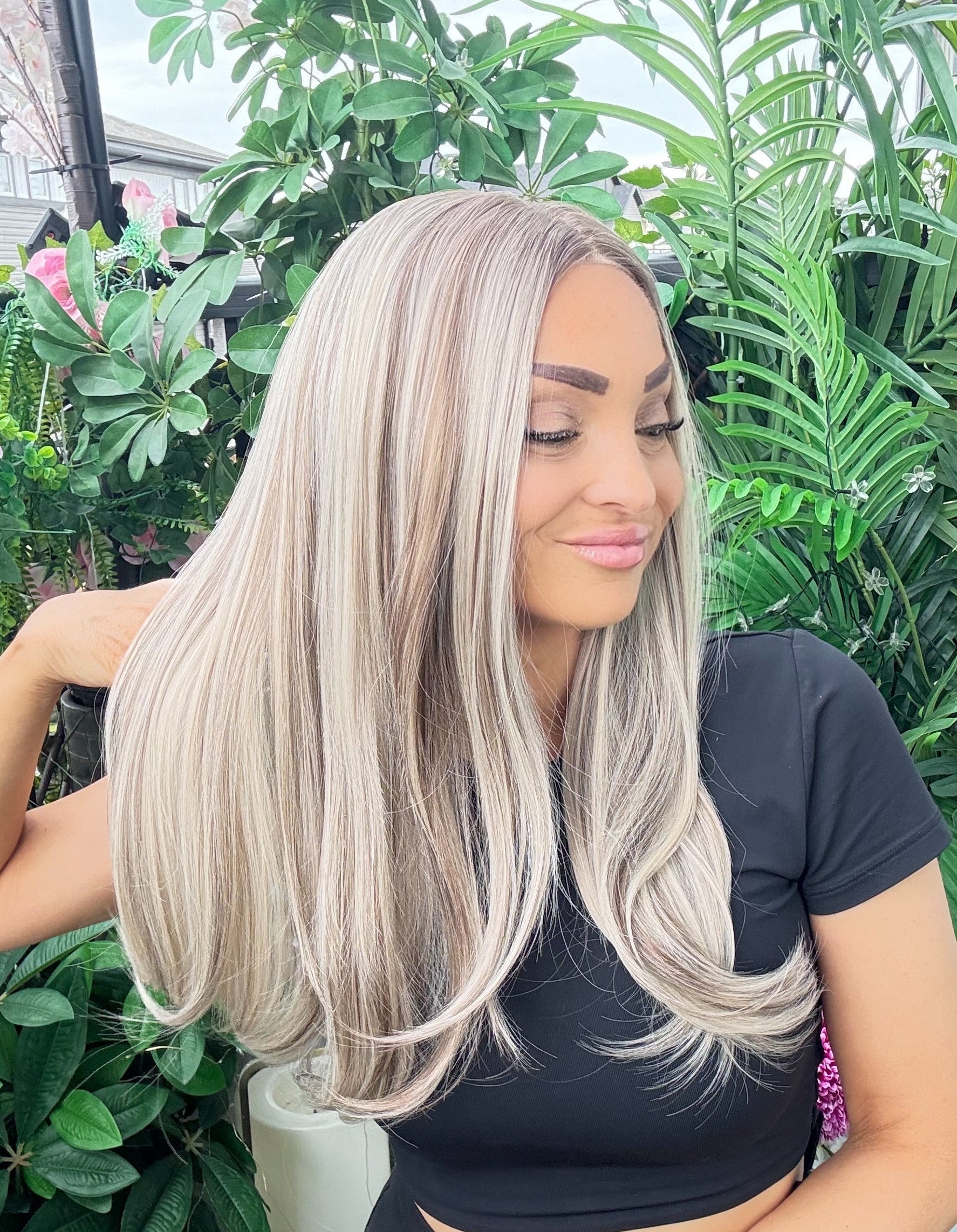 Blonde Straight Lace Front Wig