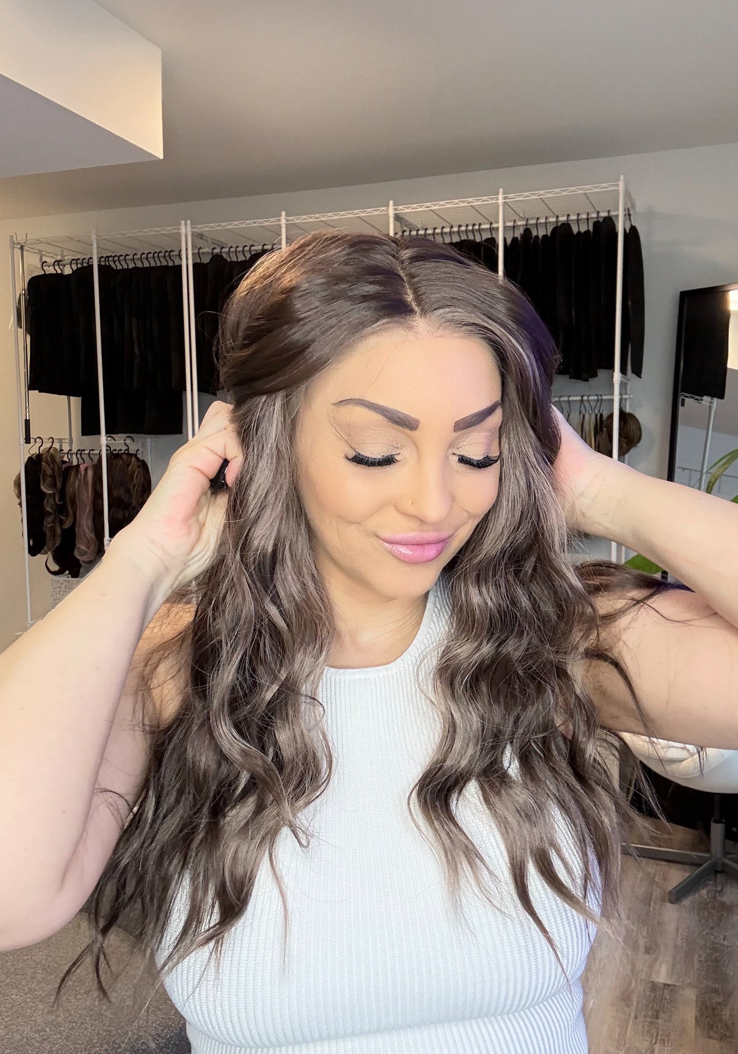 Tootsie | 13×4 Transparent French Lace Wig | 25” | Heat Safe Synthetic