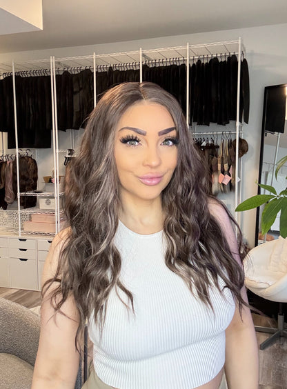 Tootsie | 13×4 Transparent French Lace Wig | 25” | Heat Safe Synthetic