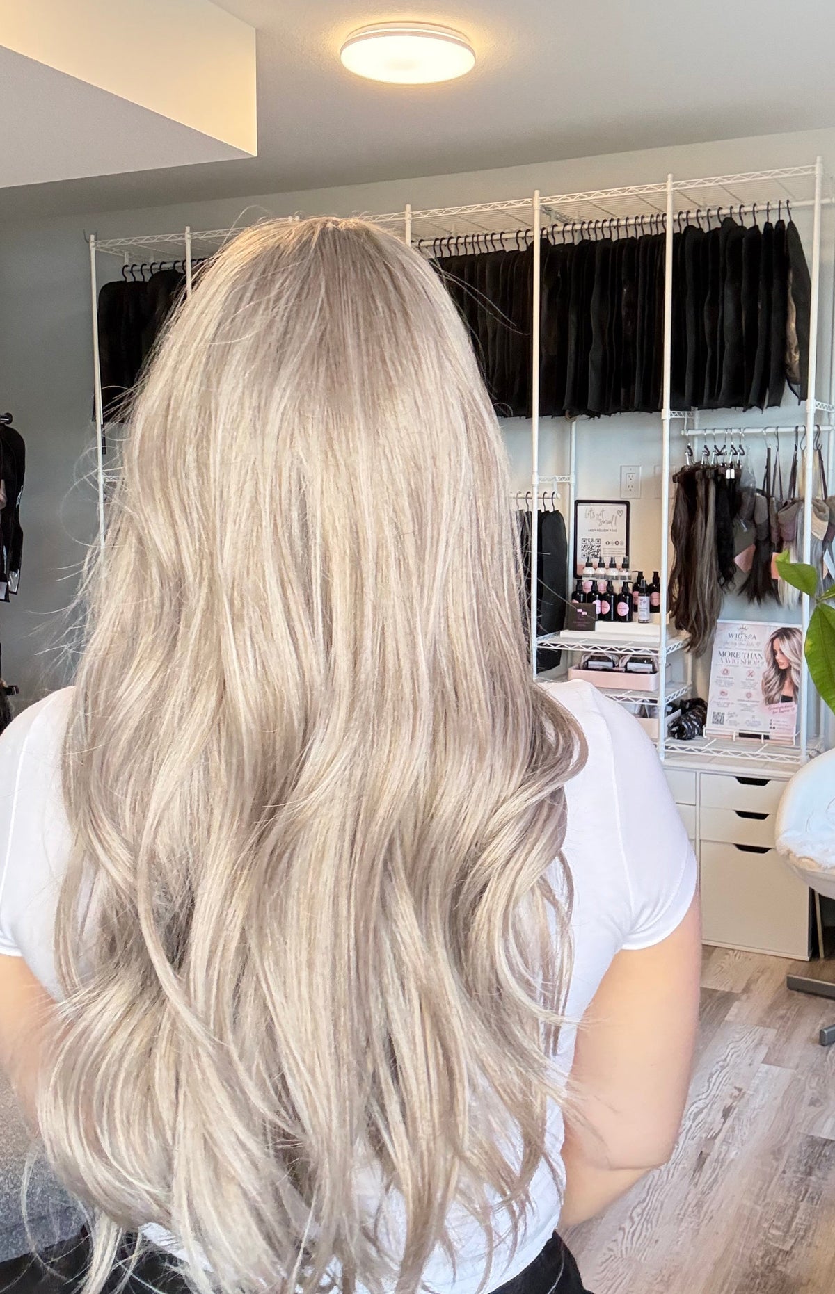 Faye 27” Silver Grey 13x4.5 Lace Front Wig | Canada