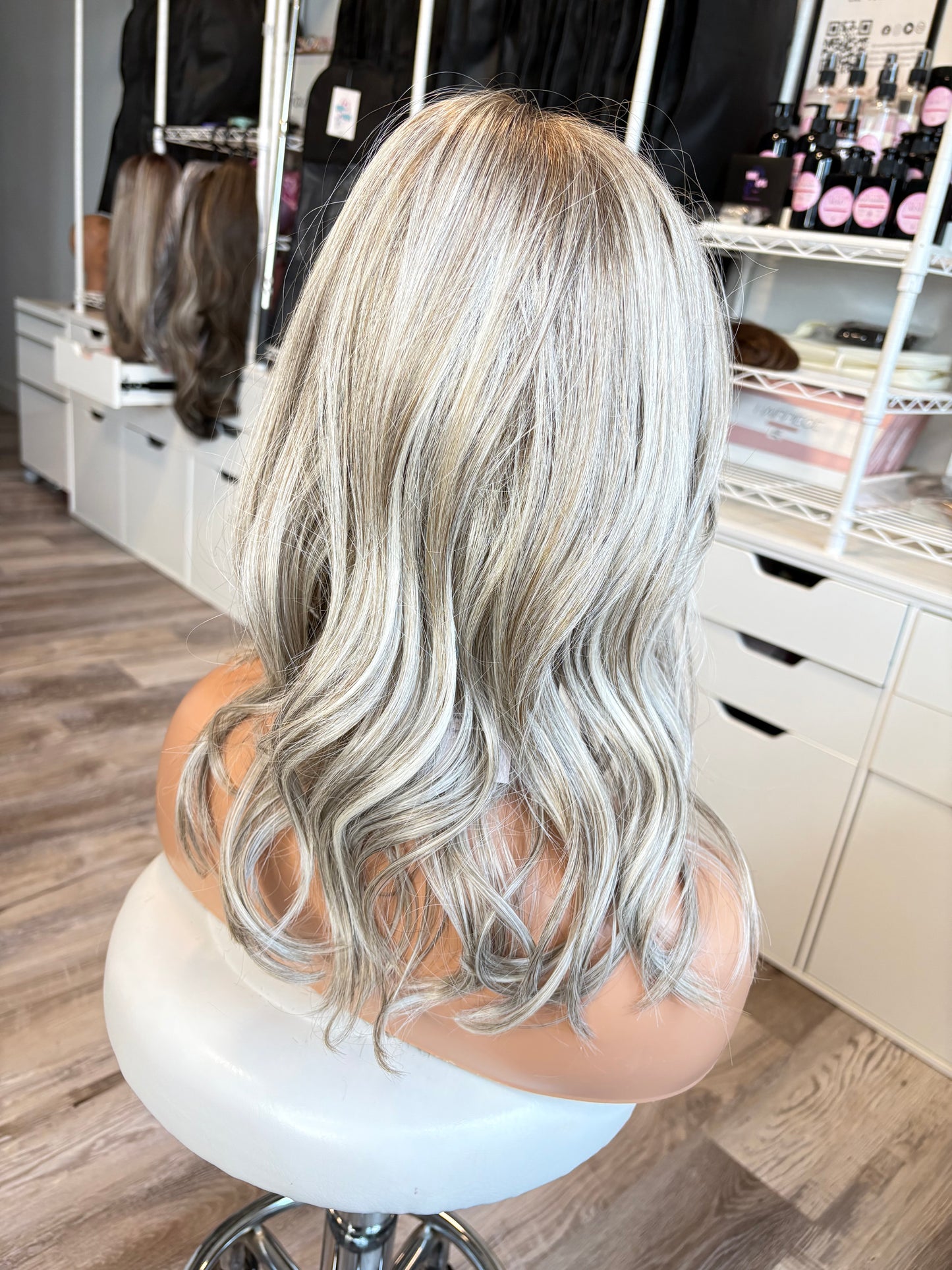 Sylvie Blonde Monofilament Wig | Synthetic Wig Canada