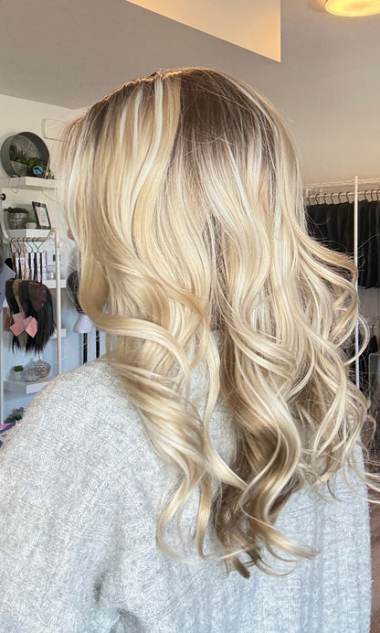 Mercedes Z321 – 13x4 Lace Front Wig | 12–21” | Dimensional Blonde Blend
