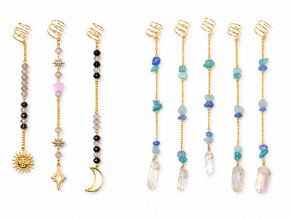 Halo & Prism Hair Charms