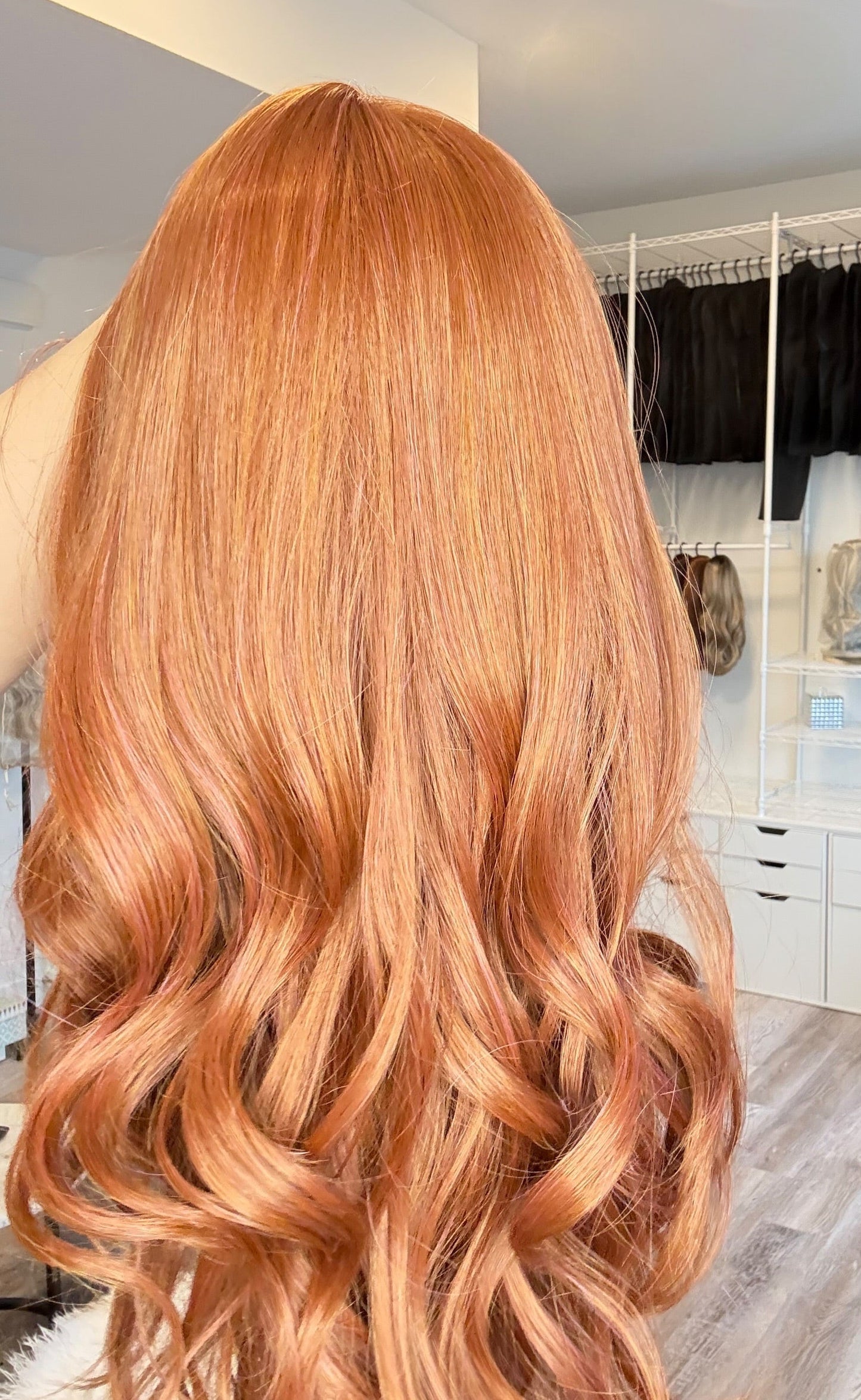 Rose - Monofilament Wig | 26-28” | Ginger Copper Blend | Wigs Canada | Alberta Synthetic Wigs