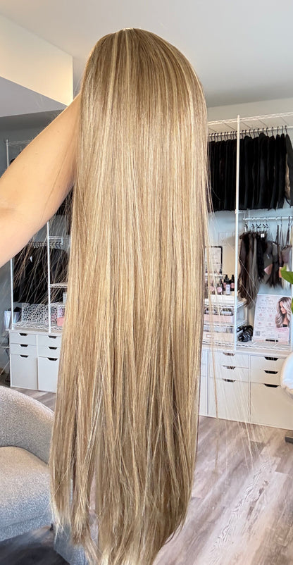 Ren 32” Blonde Brunette Tones Headband Wig | Wigs Canada