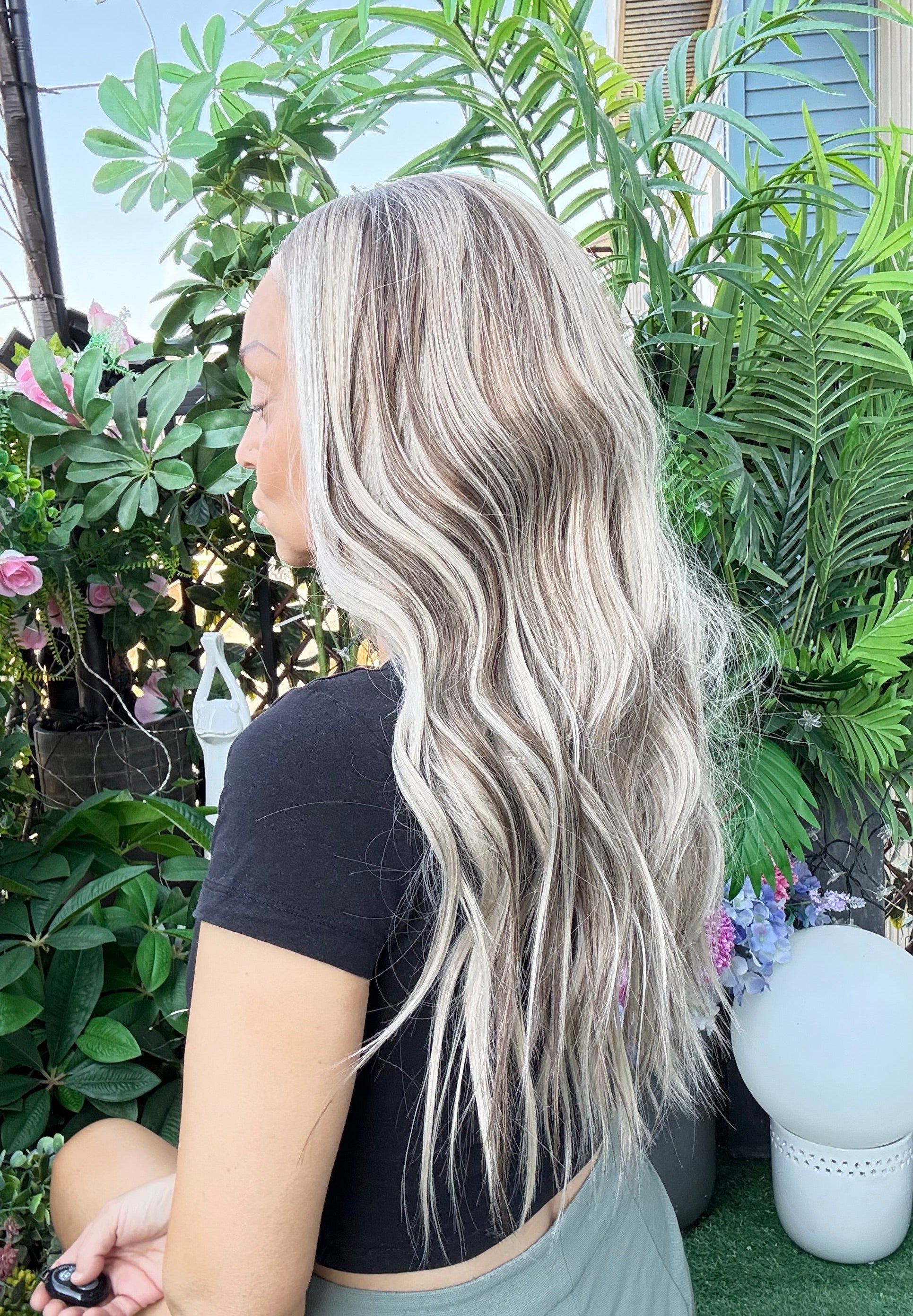 Ash Blonde Lace Front Wig