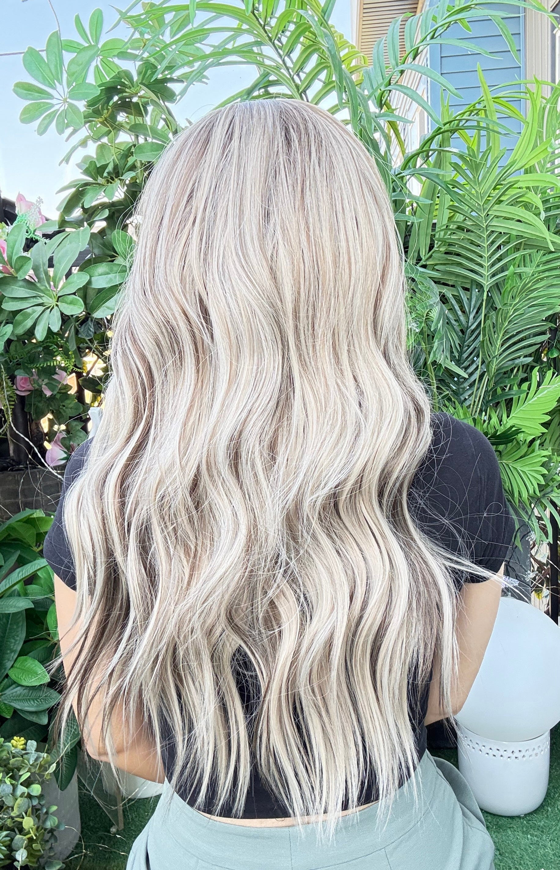 Ash Blonde Lace Front Wig