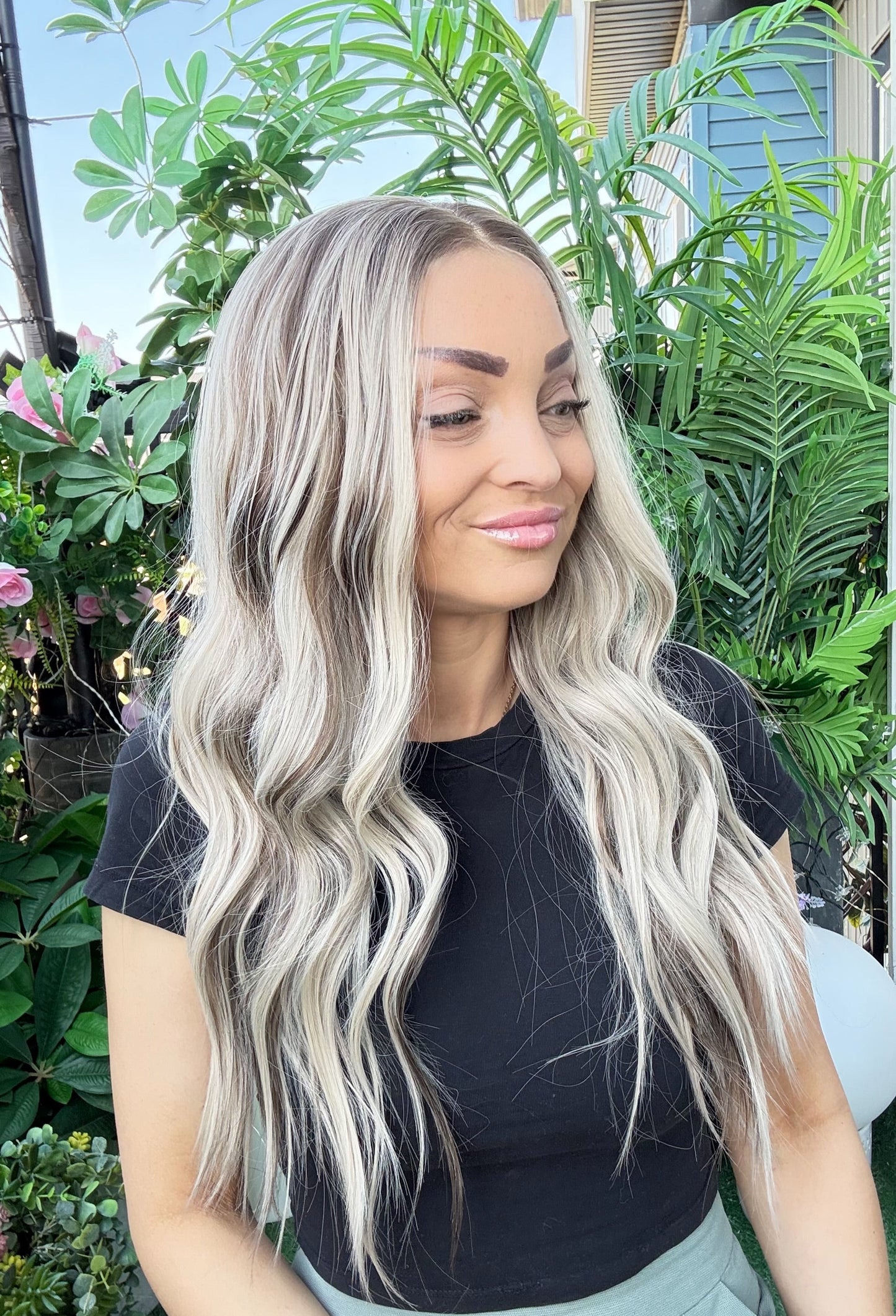 Ash Blonde Lace Front Wig