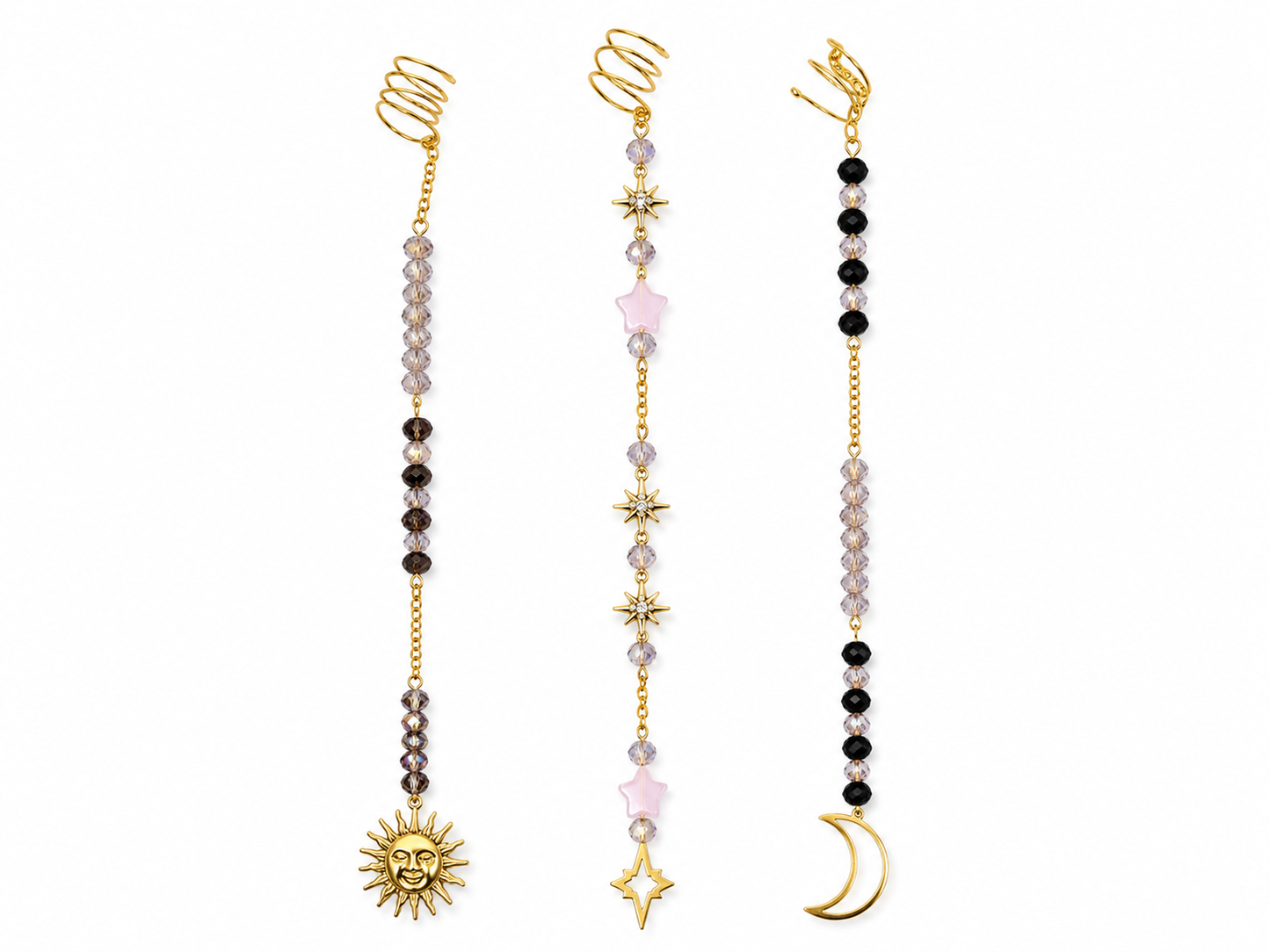 Halo & Prism Hair Charms