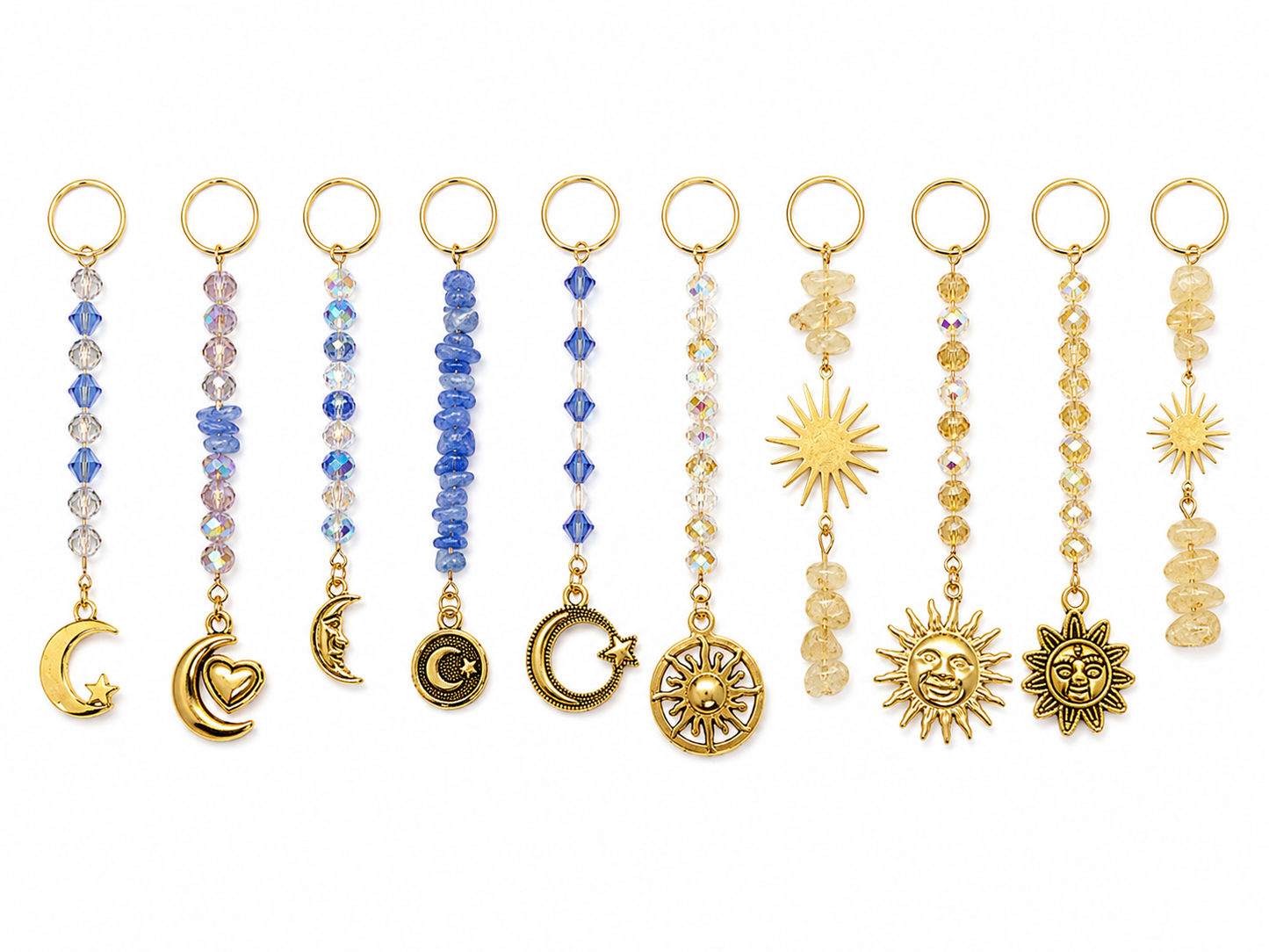 Halo & Prism Hair Charms