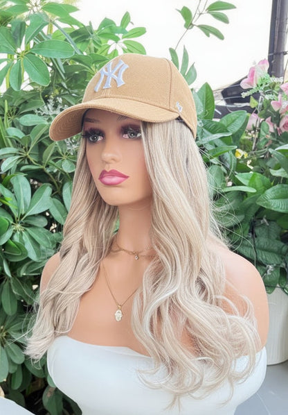 Custom Hat Wig - Made-to-Order | Choose Your Cap Size, Color, Length, Texture + Density