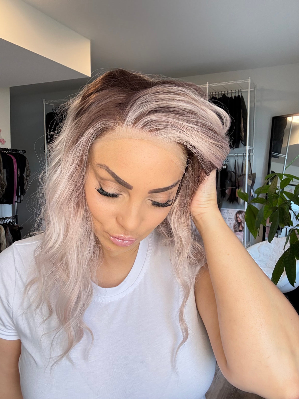 Cloud 9 - IMH-2 | 18” Scandinavian Hairline 13×4 Transparent Lace Front Wig
