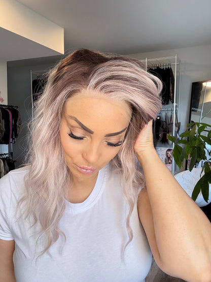 Cloud 9 - IMH-2 | 18” Scandinavian Hairline 13×4 Transparent Lace Front Wig