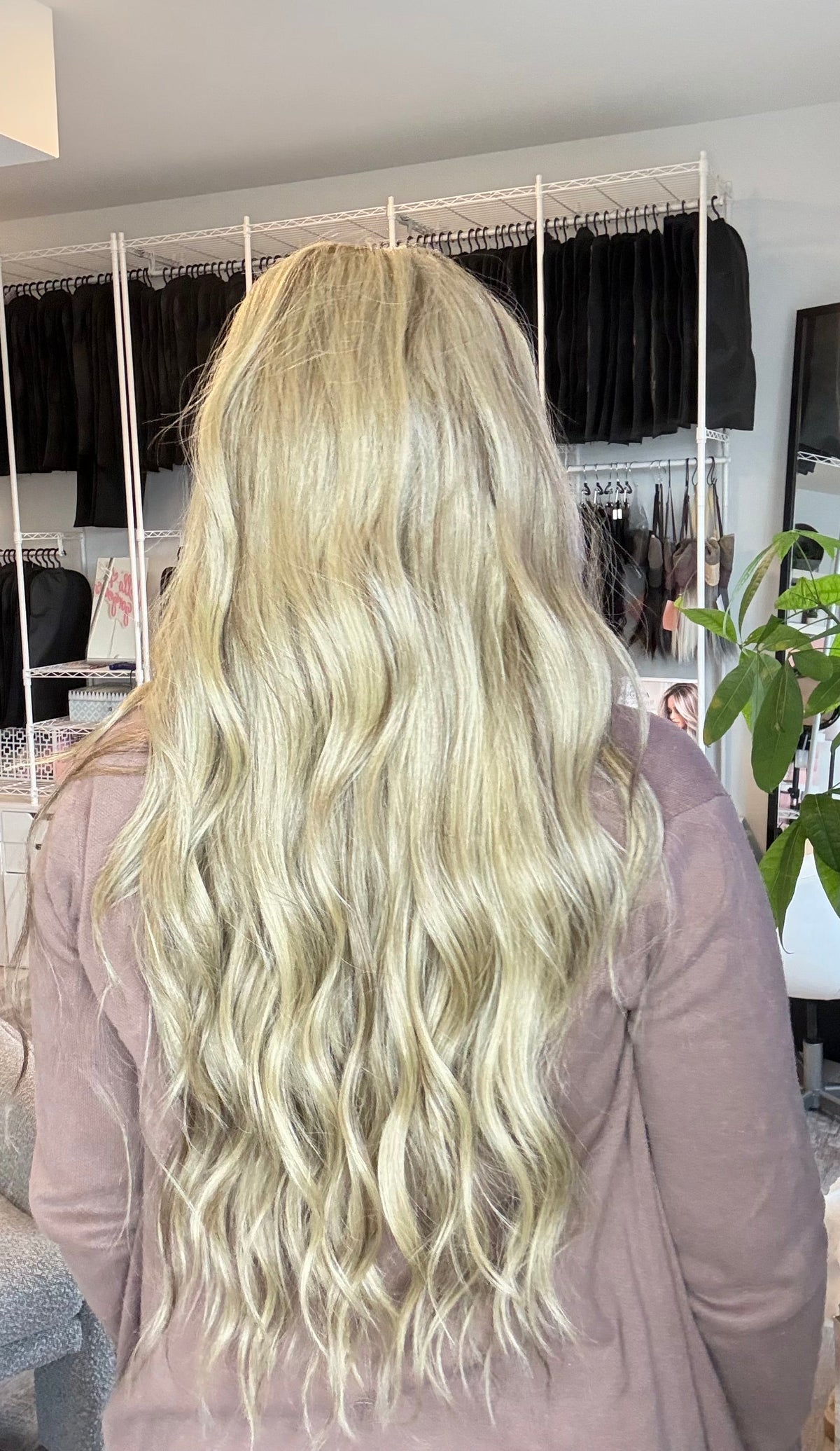 Jeanne 28–30” Blonde Wavy Headband Wig | One of One Wigs Canada